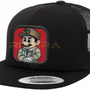 Chapo Bros Hat Red 701, La Chapizza JGL gorra bros, El Chapo embroideiry Hat